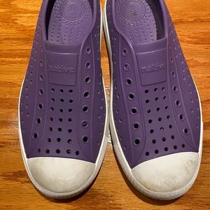 Girls J4 Native Purple Shoes
